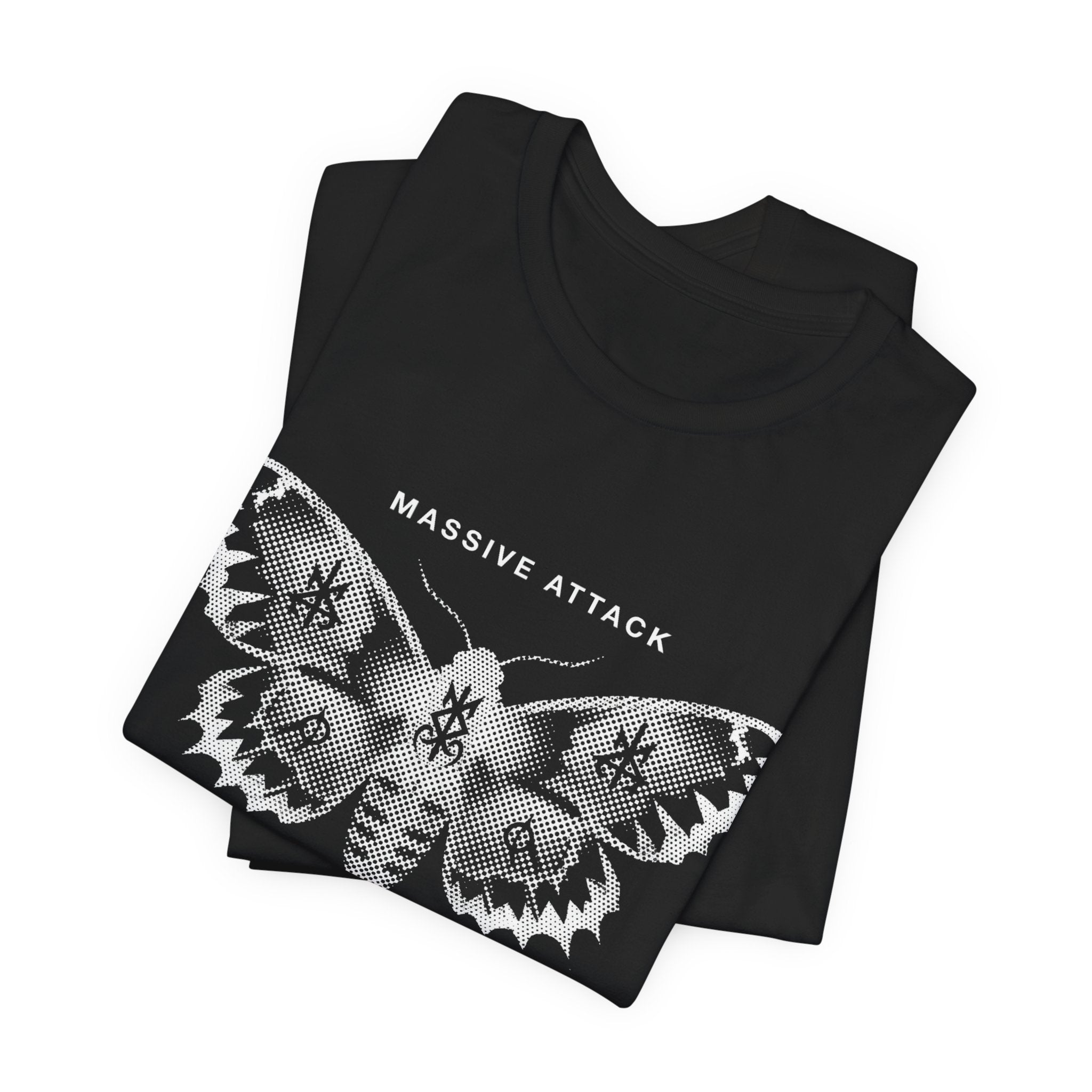 Massive Attack Mezzanine Moth T-Shirt Black