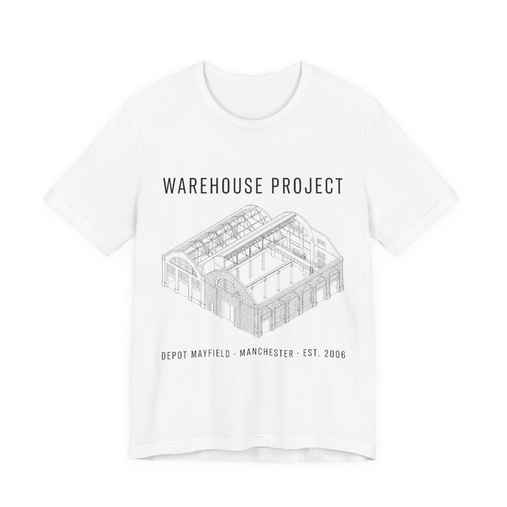 Warehouse Project Depot Mayfield Blueprint T-Shirt White