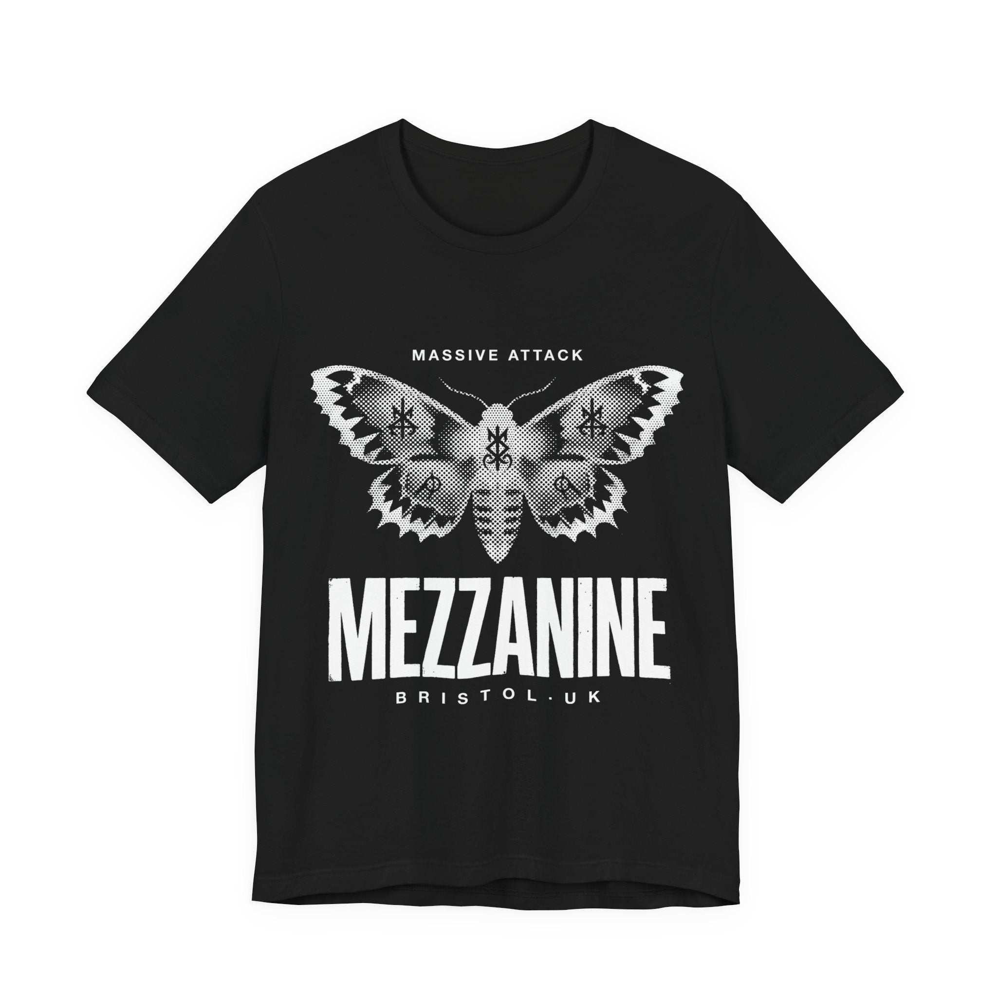 Massive Attack Mezzanine Moth T-Shirt Black