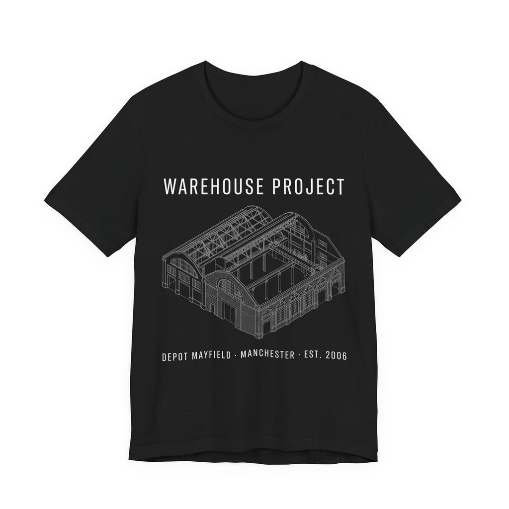 Warehouse Project Depot Mayfield Blueprint T-Shirt Black