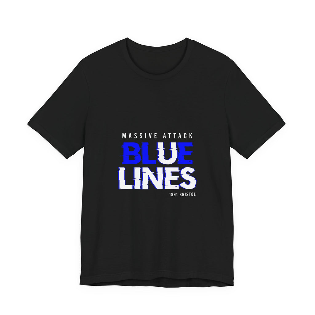 Massive Attack Blue Lines T-Shirt Black
