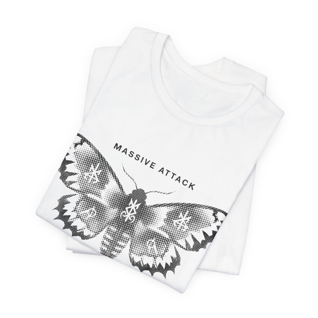 Massive Attack Mezzanine Moth T-Shirt White