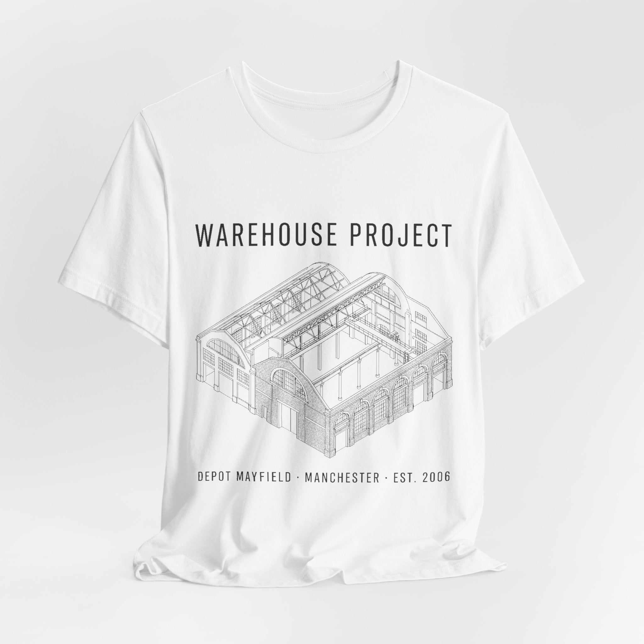 Warehouse Project Depot Mayfield Blueprint T-Shirt White