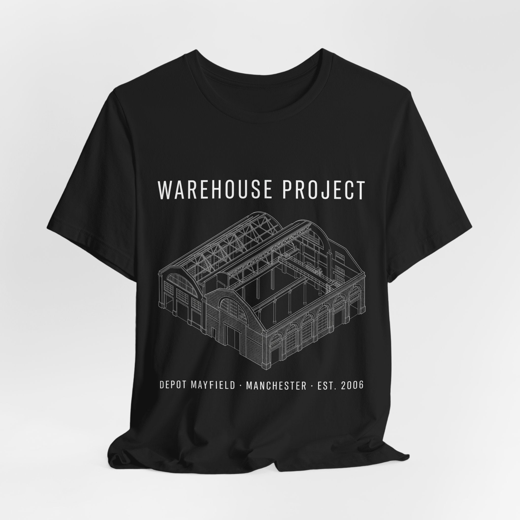 Warehouse Project Depot Mayfield Blueprint T-Shirt Black