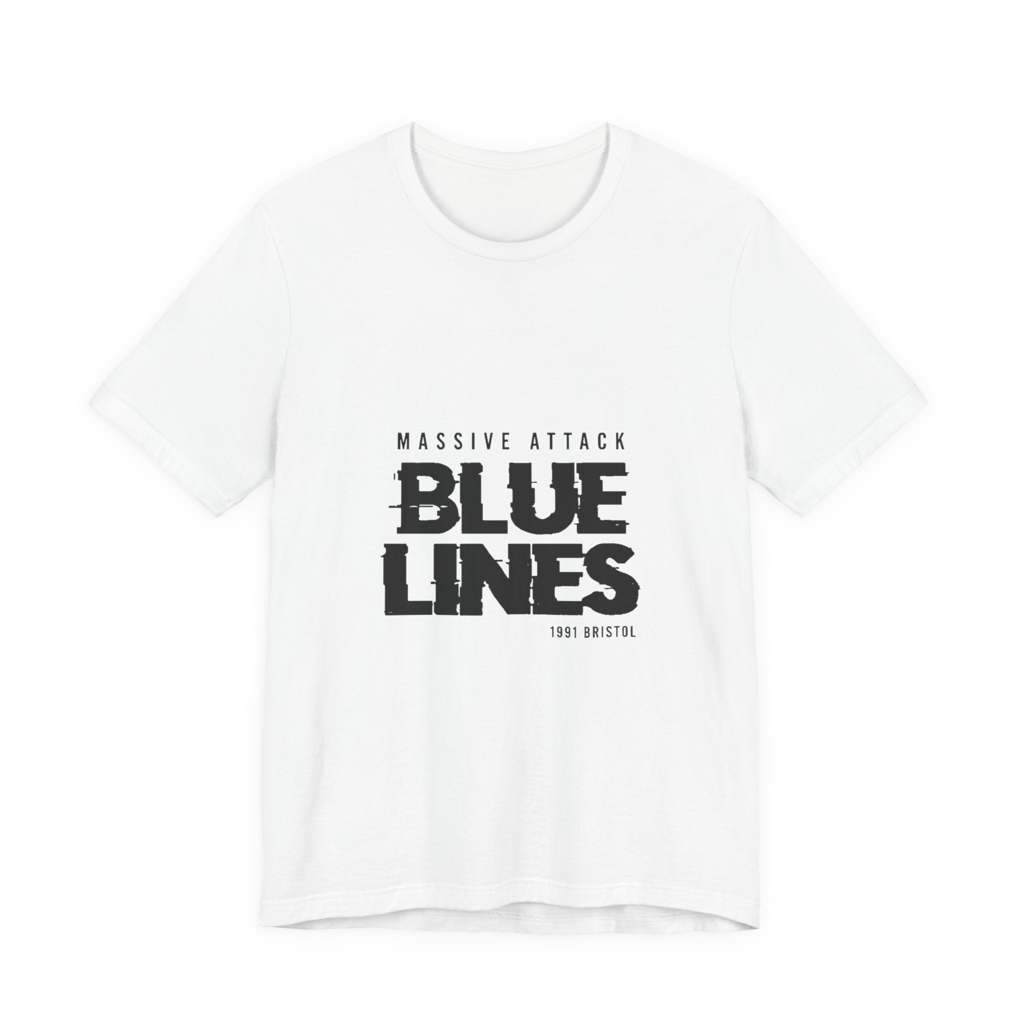 Massive Attack Blue Lines T-Shirt White