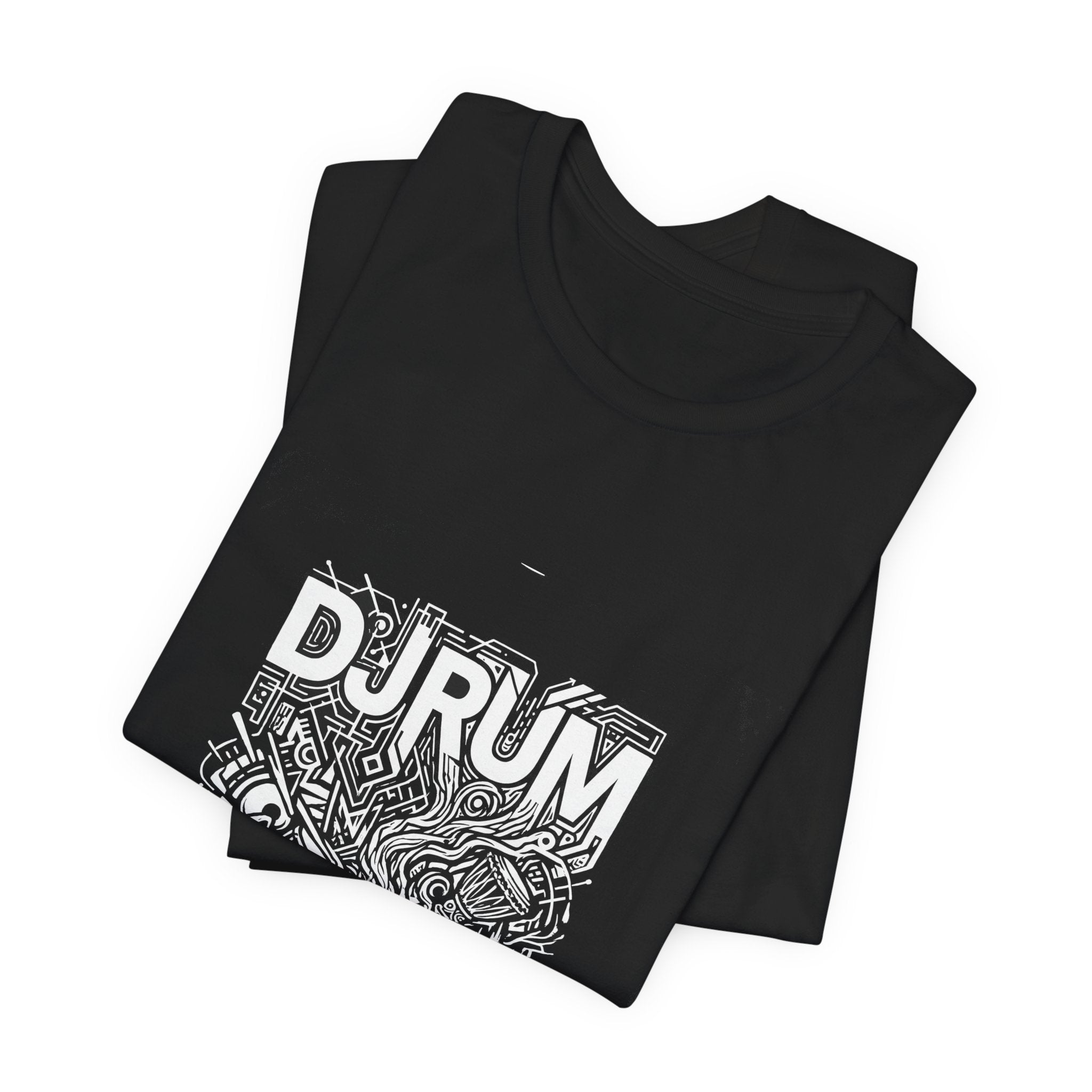 Djrum Portrait T-Shirt Black