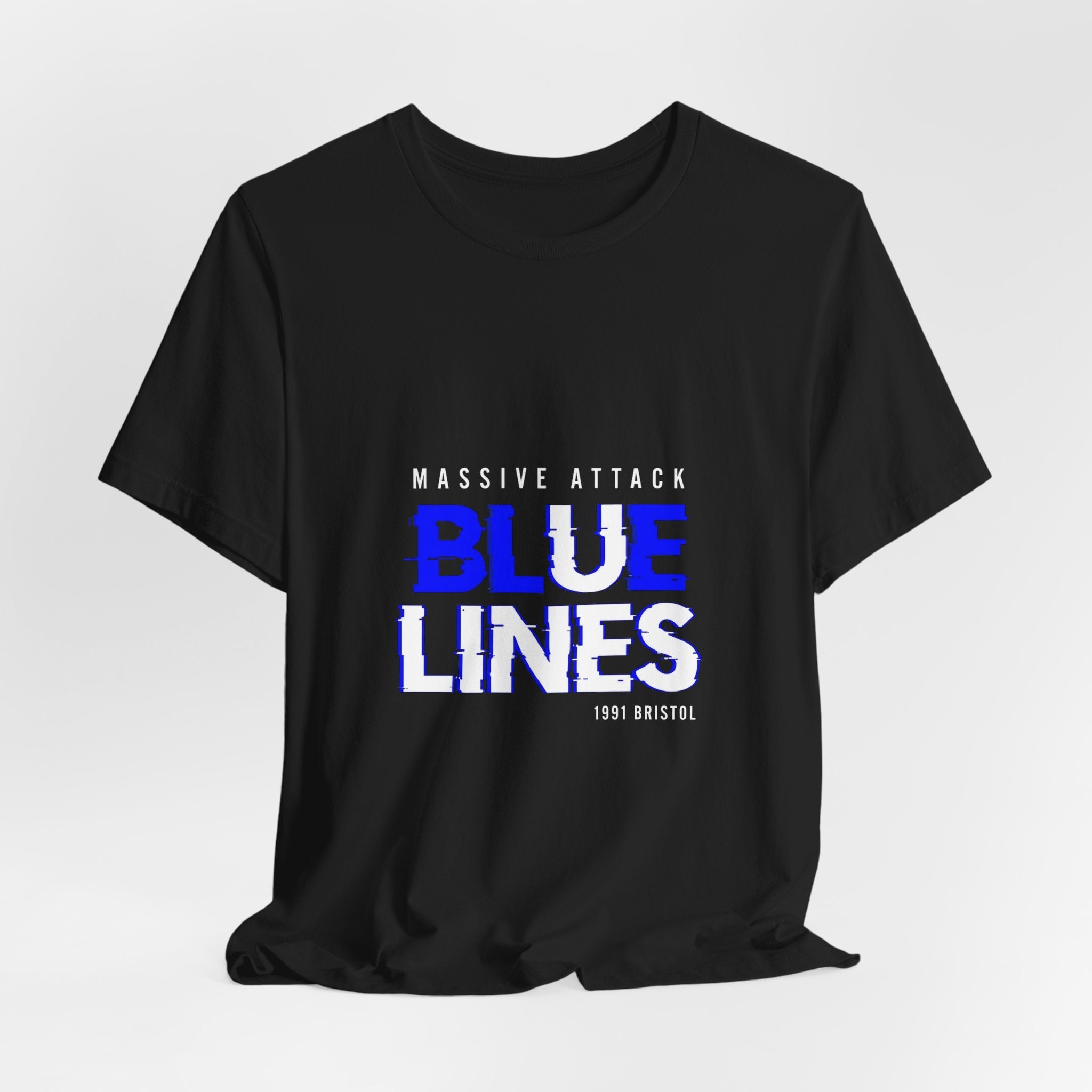 Massive Attack Blue Lines T-Shirt Black