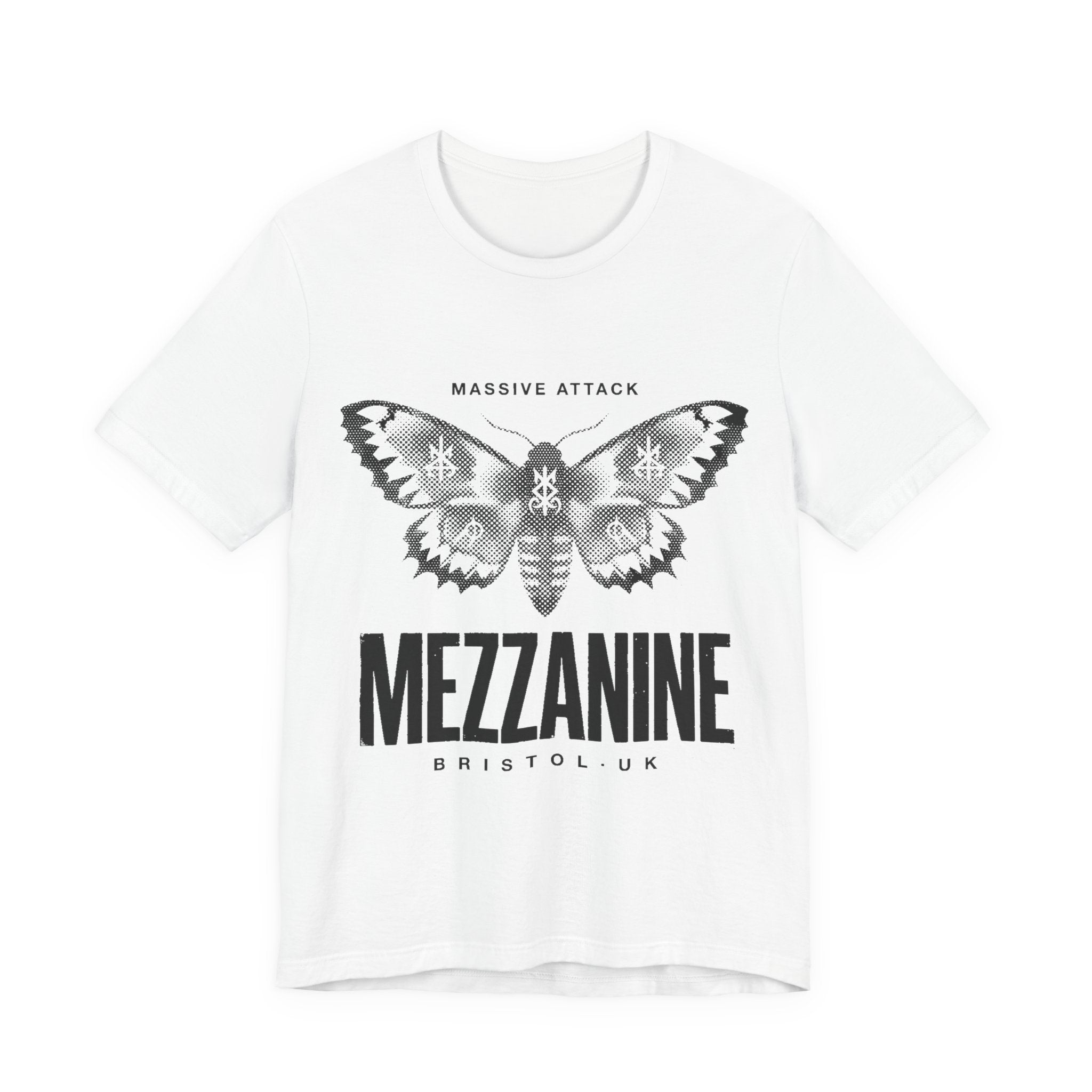 Massive Attack Mezzanine Moth T-Shirt White