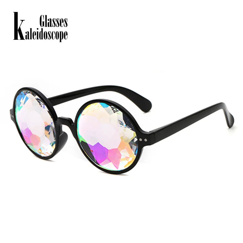 Kaleidoscope Prism Rave Sunglasses