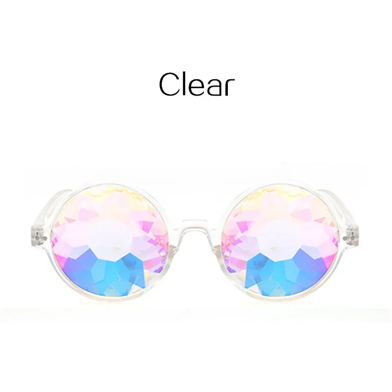 Kaleidoscope Prism Rave Sunglasses